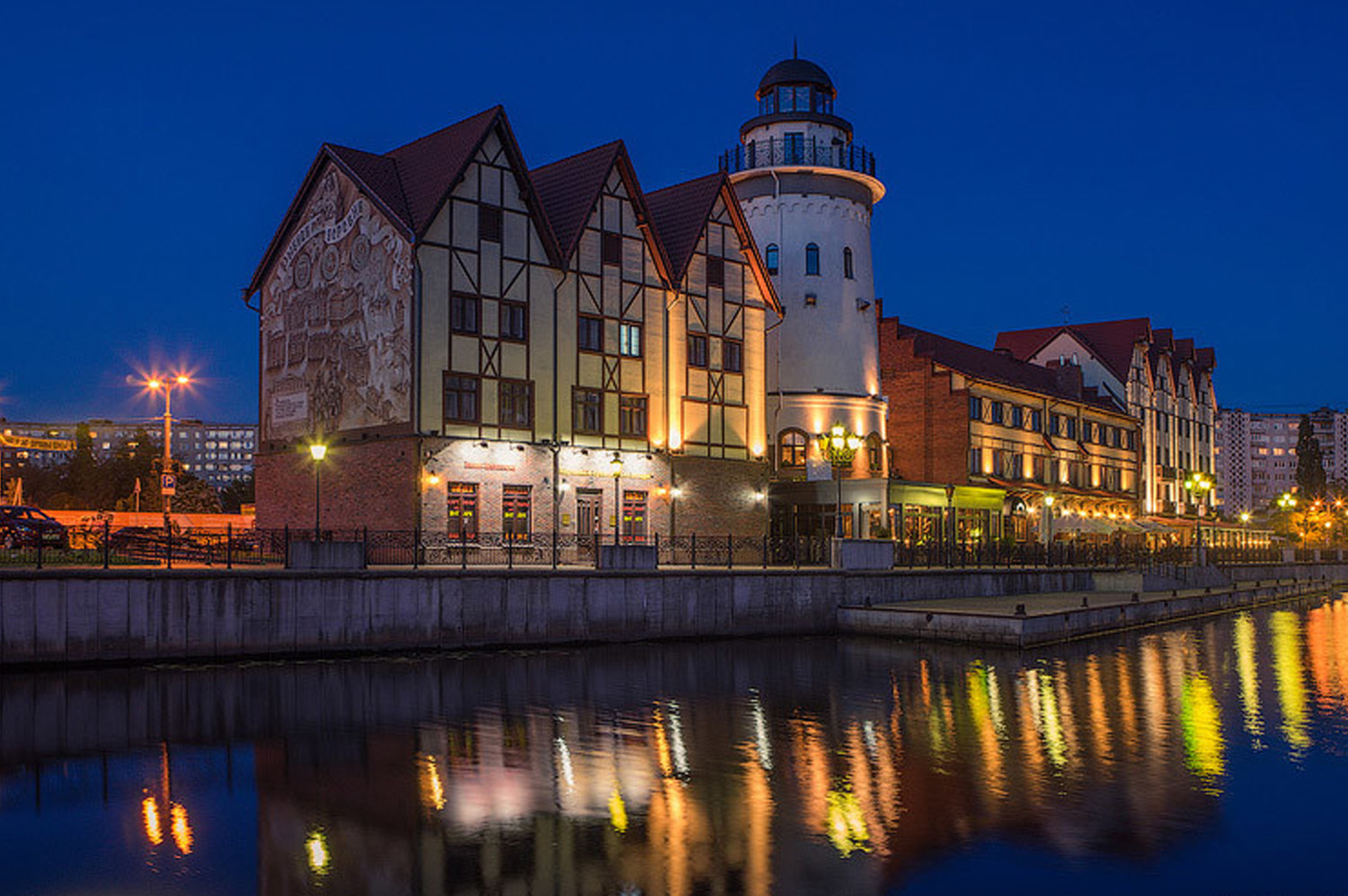 Портрет города — Ночной Калининград